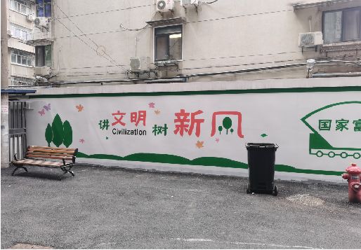 太白社区墙绘